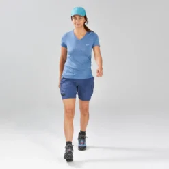 Forclaz Gorra De Trekking Viaje Travel100 Turquesa -ZAS Ventas gorra de trekking viaje travel100 turquesa 3