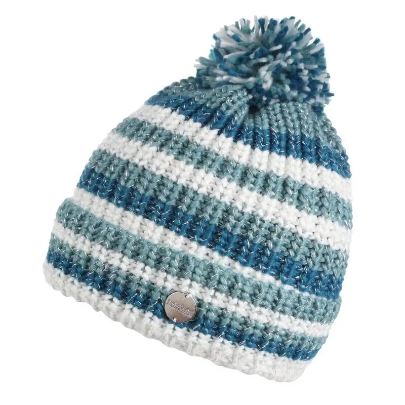 Regatta Gorro Beanie Bitsie IV De Punto Para Niños/Niñas Azul Mineral 1 Regatta Gorro Beanie Bitsie IV De Punto Para Niños/Niñas Azul Mineral
