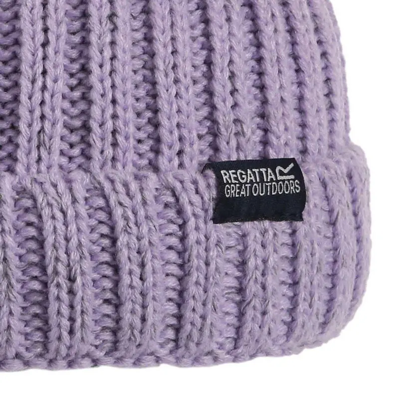 Regatta Gorro Beanie Luminosity III Para Niños/Niñas Lila Escarcha 3 Regatta Gorro Beanie Luminosity III Para Niños/Niñas Lila Escarcha - Imagen 3