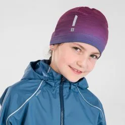 Gorro Running Perlante Niños Kiprun Beany Azul -ZAS Ventas gorro running perlante nios kiprun beany morado