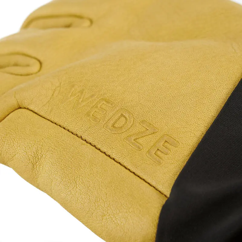 WEDZE GUANTES DE ESQUÍ FREERIDE ADULTO 550 MIEL/NEGRO 4 WEDZE GUANTES DE ESQUÍ FREERIDE ADULTO 550 MIEL/NEGRO - Imagen 4