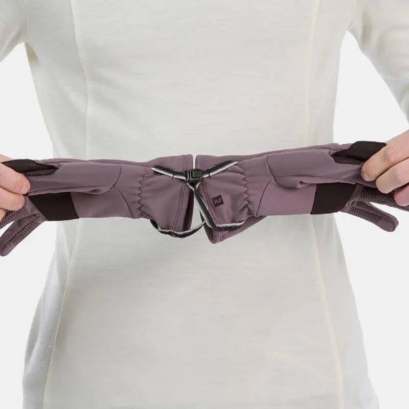 Guantes De Montaña Y Trekking Táctiles Adulto Forclaz MT500 Gris 2 Guantes De Montaña Y Trekking Táctiles Adulto Forclaz MT500 Gris - Imagen 2