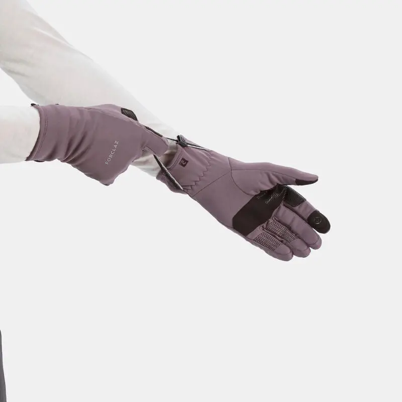 Guantes De Montaña Y Trekking Táctiles Adulto Forclaz MT500 Gris 3 Guantes De Montaña Y Trekking Táctiles Adulto Forclaz MT500 Gris - Imagen 3