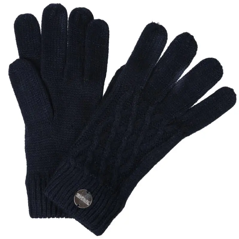 Regatta Guantes Diseño Diamante Multimix III Para Mujer Negro 4 Regatta Guantes Diseño Diamante Multimix III Para Mujer Negro - Imagen 4