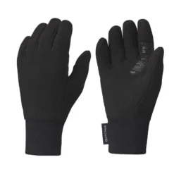 Guantes Térmicos De Montaña Y Trekking Polar Niños 6-14 Años Quechua SH100 Negro