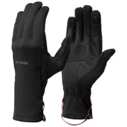 Forclaz Guantes Térmicos De Montaña Y Trekking Resistentes Y Táctiles Adulto MT 500