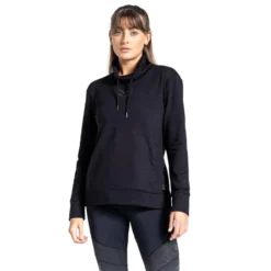 Dare 2b Jersey Crystallize Para Mujer Gris Carbón Jaspeada -ZAS Ventas jersey crystallize para mujer negro