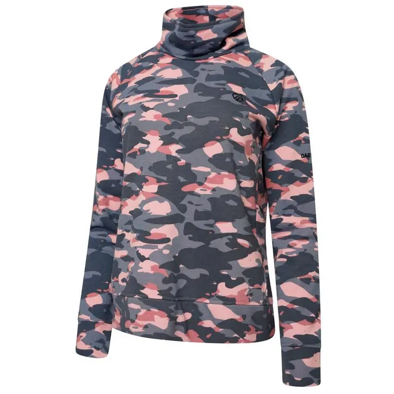 Dare 2b Jersey Offline Camuflaje Para Mujer Rosa Polvo 3 Dare 2b Jersey Offline Camuflaje Para Mujer Rosa Polvo - Imagen 3