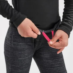 Mallas Térmicas De Montaña Y Trekking Niños 7-15 Años Quechua SH100 WARM Negro -ZAS Ventas mallas termicas de montaa y trekking nios 7 15 aos quechua sh100 warm negro 3