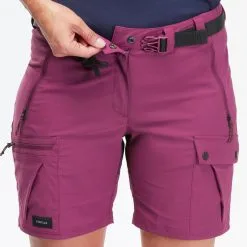 Pantalón Corto De Montaña Y Trekking Mujer Forclaz MT500 -ZAS Ventas pantalon corto de montaa y trekking mujer forclaz mt500 4