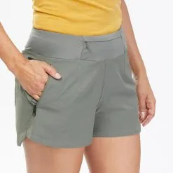 Pantalón Corto De Montaña Y Trekking Mujer Forclaz Travel 500 Verde -ZAS Ventas pantalon corto de montaa y trekking mujer forclaz travel 500 verde 3