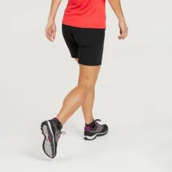 Pantalón Corto De Montaña Y Trekking Mujer Quechua MH500 Negro -ZAS Ventas pantalon corto de montaa y trekking mujer quechua mh500 negro 2