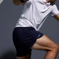 Pantalón Corto De Tenis Hombre Artengo TSH 500 Dry Court Azul Marino -ZAS Ventas pantalon corto de tenis hombre artengo tsh 500 dry court azul marino 4