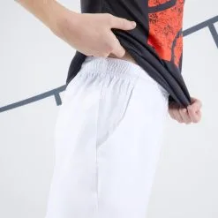 Pantalon Corto De Tenis Niño Artengo TSH100 Blanco -ZAS Ventas pantalon corto de tenis nio artengo tsh100 blanco 3