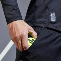 Pantalón Corto De Tenis Térmico Hombre Artengo TS 500 Negro -ZAS Ventas pantalon corto de tenis termico hombre artengo ts 500 negro 3