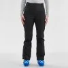 Pantalón De Esquí Y Nieve Mujer Wedze Ski-P PA 980 Negro