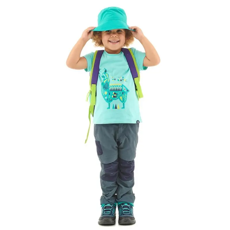 Quechua Pantalón De Montaña Y Trekking Desmontable Niños 2-6 Años MH500 Gris 3 Quechua Pantalón De Montaña Y Trekking Desmontable Niños 2-6 Años MH500 Gris - Imagen 3