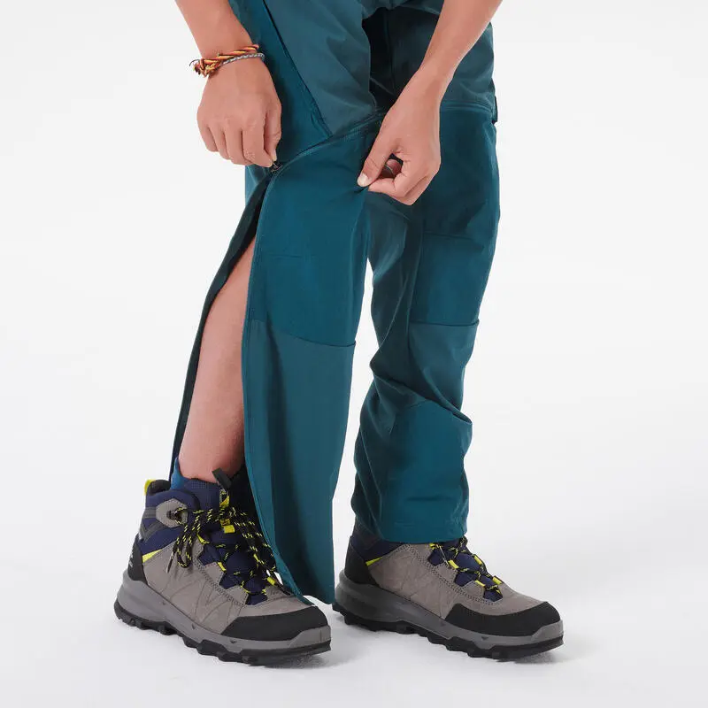 Quechua Pantalón De Montaña Y Trekking Desmontable Niños 7-15 Años MH500 Azul 5 Quechua Pantalón De Montaña Y Trekking Desmontable Niños 7-15 Años MH500 Azul - Imagen 5