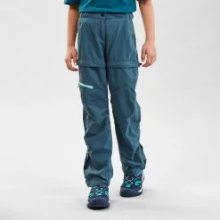 Pantalón De Montaña Y Trekking Desmontable Niños 7-15 Años Quechua MH500 Negro -ZAS Ventas pantalon de montaa y trekking desmontable nios 7 15 aos quechua mh500 gris