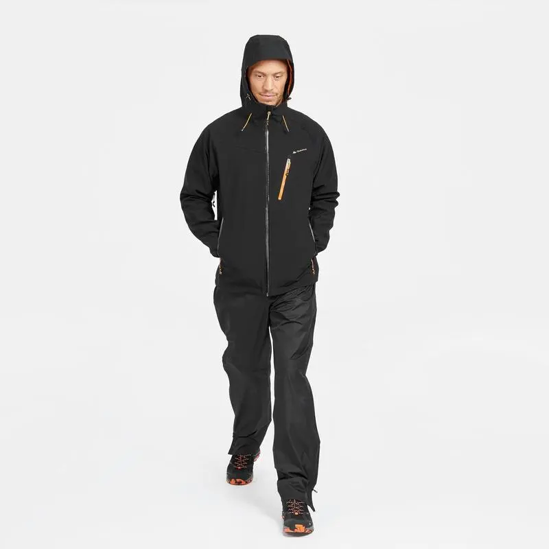Pantalón De Montaña Y Trekking Hombre Impermeable Quechua MH500 Negro 4 Pantalón De Montaña Y Trekking Hombre Impermeable Quechua MH500 Negro - Imagen 4