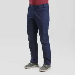 Pantalón De Montaña Y Trekking Hombre Quechua NH100 Azul