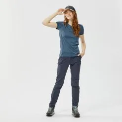 Quechua Pantalón De Montaña Y Trekking Mujer MH100 Azul -ZAS Ventas pantalon de montaa y trekking mujer mh100 azul 2