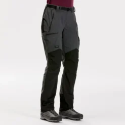 Pantalón De Montaña Y Trekking Resistente Mujer Forclaz MT500