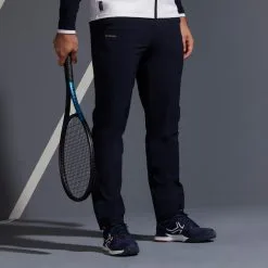 Pantalón De Tenis Hombre Artengo TPA 500 Negro -ZAS Ventas pantalon de tenis hombre artengo tpa 500 azul marino