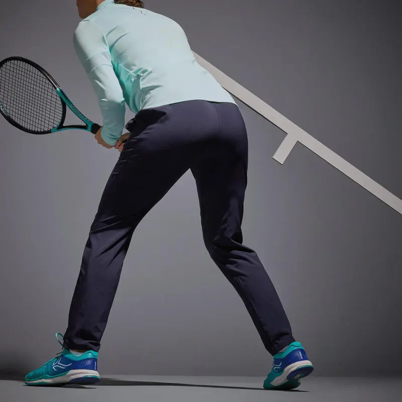 Pantalón De Tenis Mujer Artengo Pa Dry 500 Marino 2 Pantalón De Tenis Mujer Artengo Pa Dry 500 Marino - Imagen 2