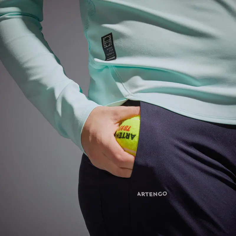 Pantalón De Tenis Mujer Artengo Pa Dry 500 Marino 3 Pantalón De Tenis Mujer Artengo Pa Dry 500 Marino - Imagen 3