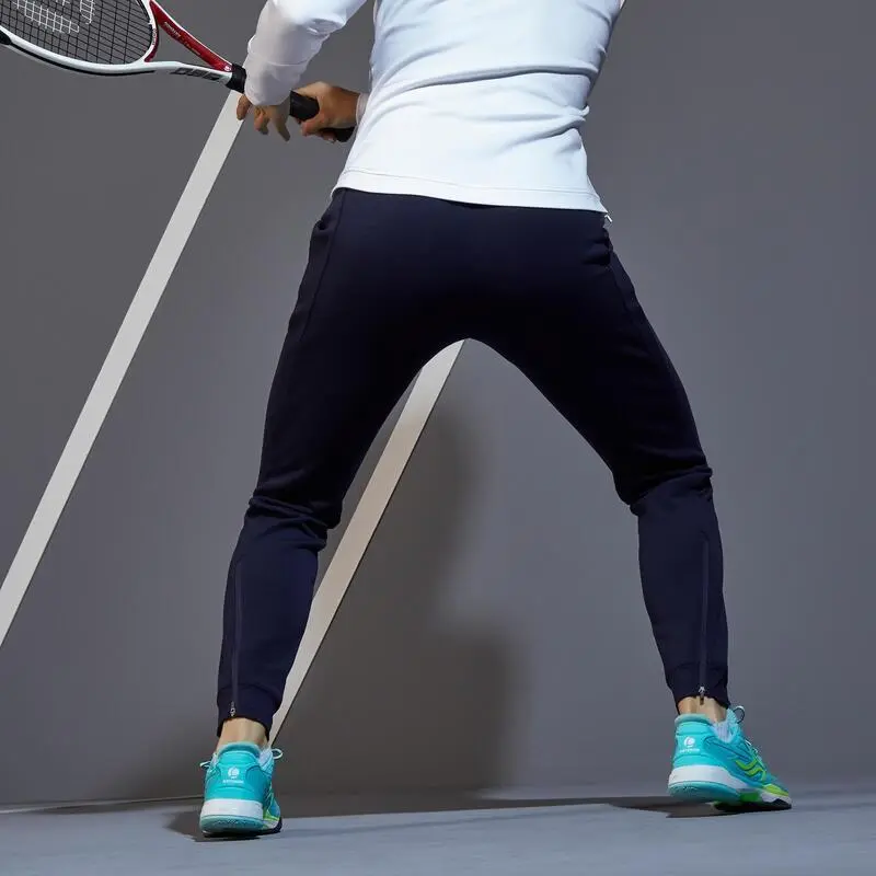 Pantalón De Tenis Mujer Dry Artengo TH 900 Azul Marino 2 Pantalón De Tenis Mujer Dry Artengo TH 900 Azul Marino - Imagen 2