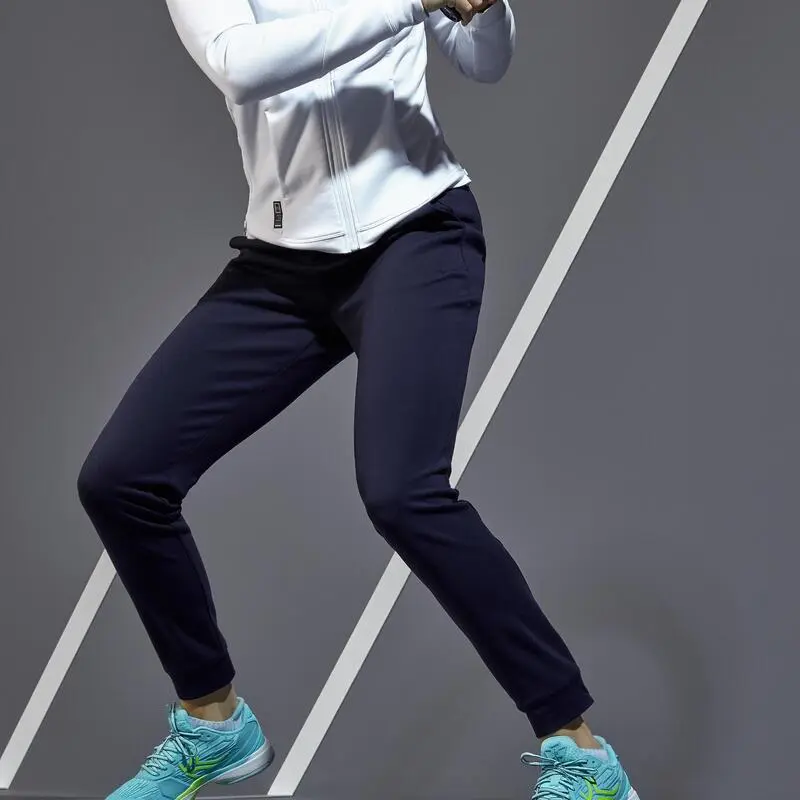 Pantalón De Tenis Mujer Dry Artengo TH 900 Azul Marino 3 Pantalón De Tenis Mujer Dry Artengo TH 900 Azul Marino - Imagen 3