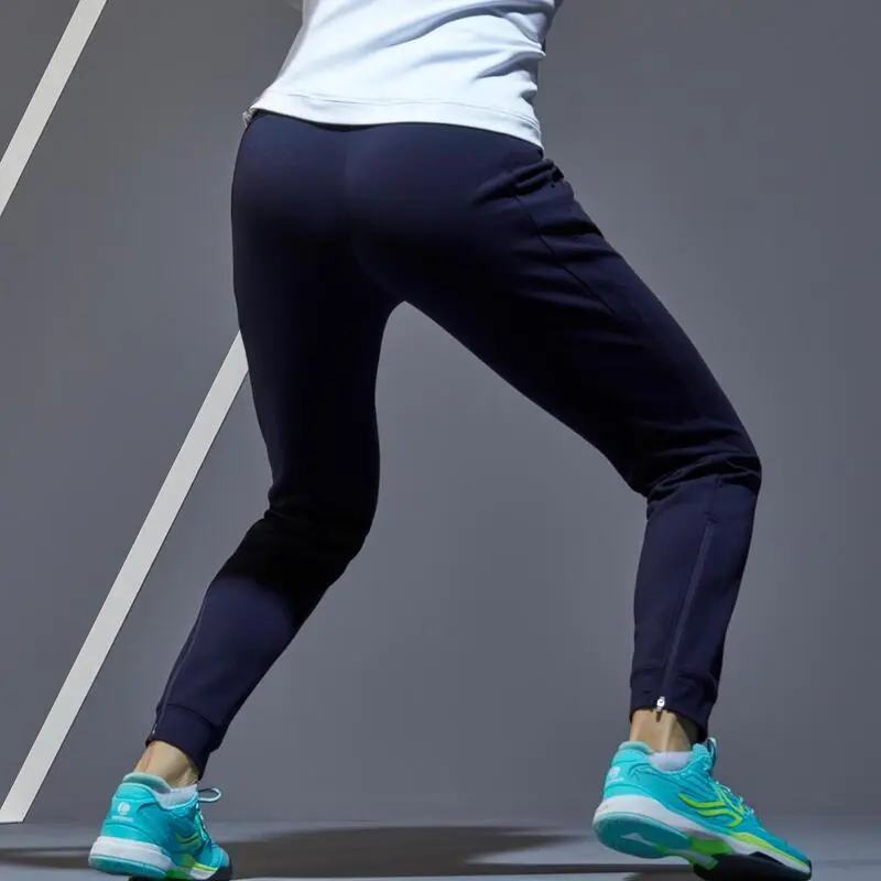 Pantalón De Tenis Mujer Dry Artengo TH 900 Azul Marino 5 Pantalón De Tenis Mujer Dry Artengo TH 900 Azul Marino - Imagen 5