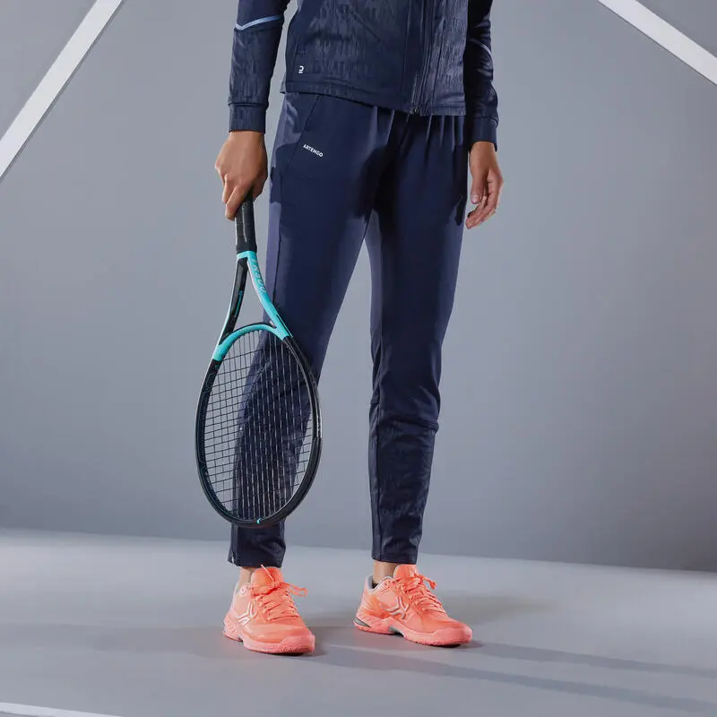 Pantalón De Tenis Térmico Mujer Dry Artengo TH 500 Negro 6 Pantalón De Tenis Térmico Mujer Dry Artengo TH 500 Negro - Imagen 6