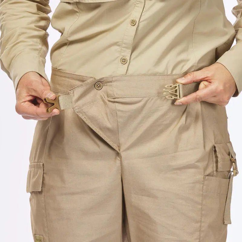 Pantalón De Trekking En El Desierto UPF40 Mujer Forclaz Desert 900 4 Pantalón De Trekking En El Desierto UPF40 Mujer Forclaz Desert 900 - Imagen 4