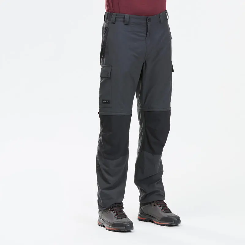 Pantalón Desmontable De Montaña Y Trekking Hombre Forclaz MT100 1 Pantalón Desmontable De Montaña Y Trekking Hombre Forclaz MT100
