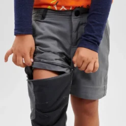 Pantalón Desmontable De Montaña Y Trekking Niños 2-6 Años Quechua MH550 Gris -ZAS Ventas pantalon desmontable de montaa y trekking nios 2 6 aos quechua mh550 gris 3