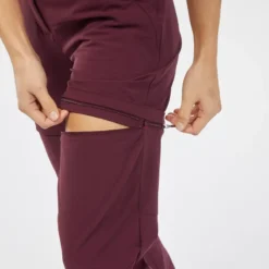 Pantalón Desmontable Montaña Y Trekking Mujer Quechua MH550 Granate -ZAS Ventas pantalon desmontable montaa y trekking mujer quechua mh550 granate 4