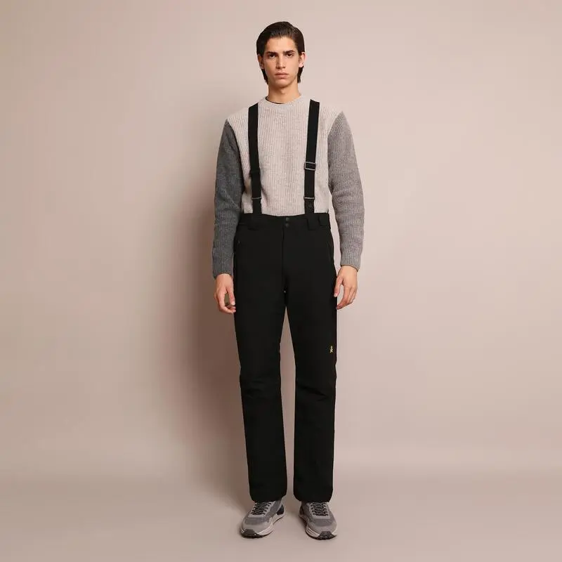 Pantalón Esquí Regular Tirantes Ajustables Hombre SCALPERS ADN SKI PANT Negro 1 Pantalón Esquí Regular Tirantes Ajustables Hombre SCALPERS ADN SKI PANT Negro