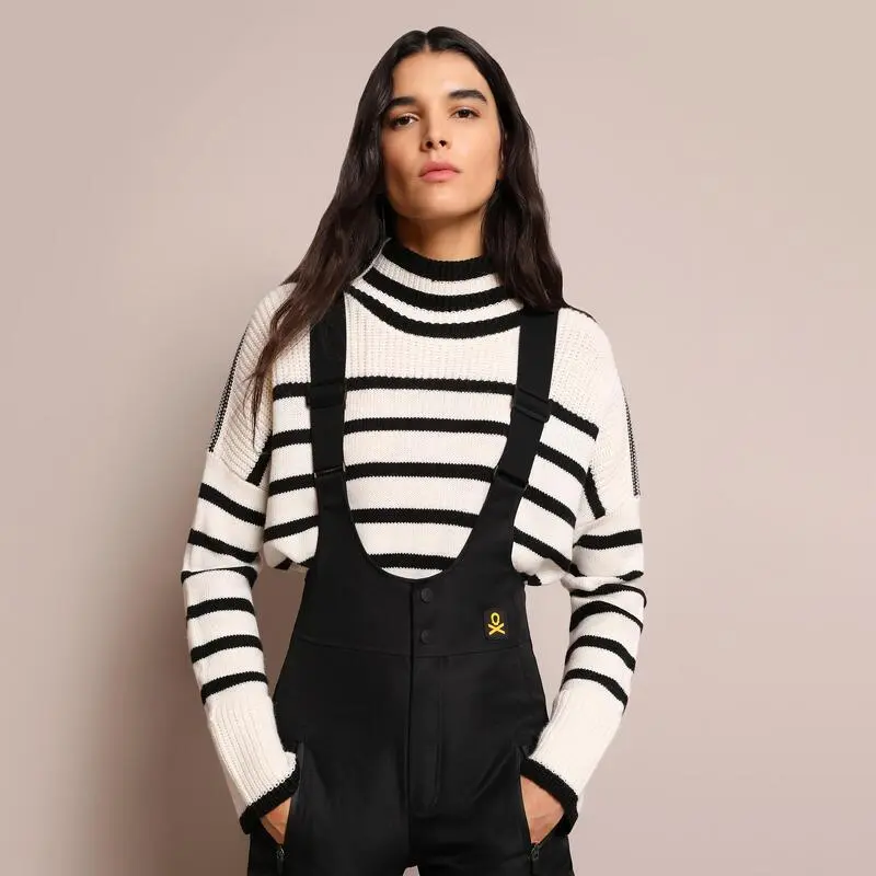 Pantalón Esquí Slim Tirantes Ajustables Mujer SCALPERS ADN W SKI SLIM PANT Negro 3 Pantalón Esquí Slim Tirantes Ajustables Mujer SCALPERS ADN W SKI SLIM PANT Negro - Imagen 3