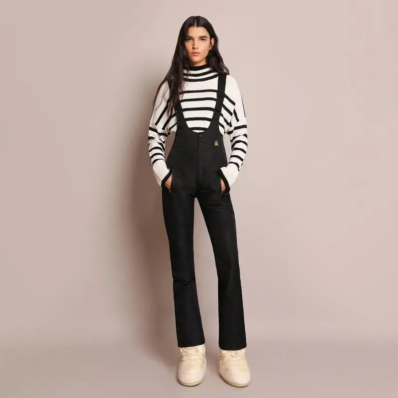 Pantalón Esquí Slim Tirantes Ajustables Mujer SCALPERS ADN W SKI SLIM PANT Negro 1 Pantalón Esquí Slim Tirantes Ajustables Mujer SCALPERS ADN W SKI SLIM PANT Negro