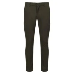 Regatta Pantalón Multibolsillos Bryer II Para Hombre Caqui Oscuro