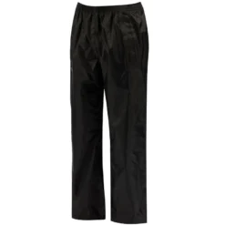 Regatta Pantalones Chubasqueros / Funda Impermeable Para Pantalones Negro