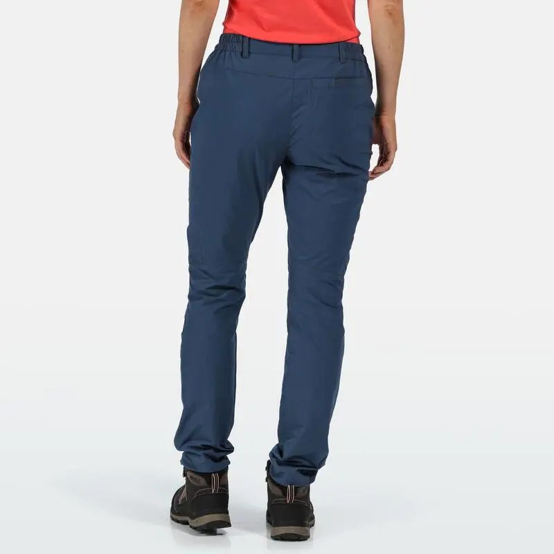Regatta Pantalones Highton Caminar Para Mujer Denim Oscuro 2 Regatta Pantalones Highton Caminar Para Mujer Denim Oscuro - Imagen 2