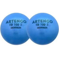 Pelota De Tenis Espuma Artengo TB100 X2 7 Cm Azul