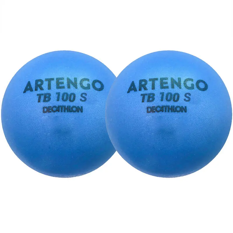 Pelota De Tenis Espuma Artengo TB100 X2 7 Cm Azul 1 Pelota De Tenis Espuma Artengo TB100 X2 7 Cm Azul