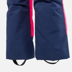 WEDZE PETO DE ESQUÍ NIÑOS CÁLIDO E IMPERMEABLE - 500 PNF ROSA FLUO Y AZUL MARINO -ZAS Ventas peto de esqui nios calido e impermeable 500 pnf rosa fluo y azul marino 4