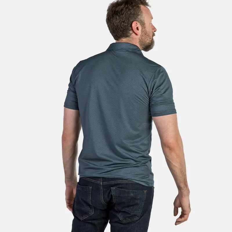 Polo De Manga Corta Con Diseño Deportivo Para Hombre CALEB Izas 4 Polo De Manga Corta Con Diseño Deportivo Para Hombre CALEB Izas - Imagen 4