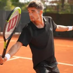 Polo De Tenis Mangas Corta Infinite Athletic Pro Edition Negro -ZAS Ventas polo de tenis mangas corta infinite athletic pro edition negro 2