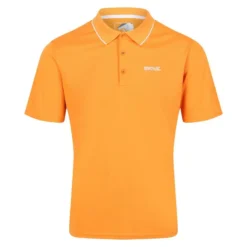 Regatta Polo Maverick V Activo Para Hombre Denim Oscuro -ZAS Ventas polo maverick v activo para hombre naranja llama